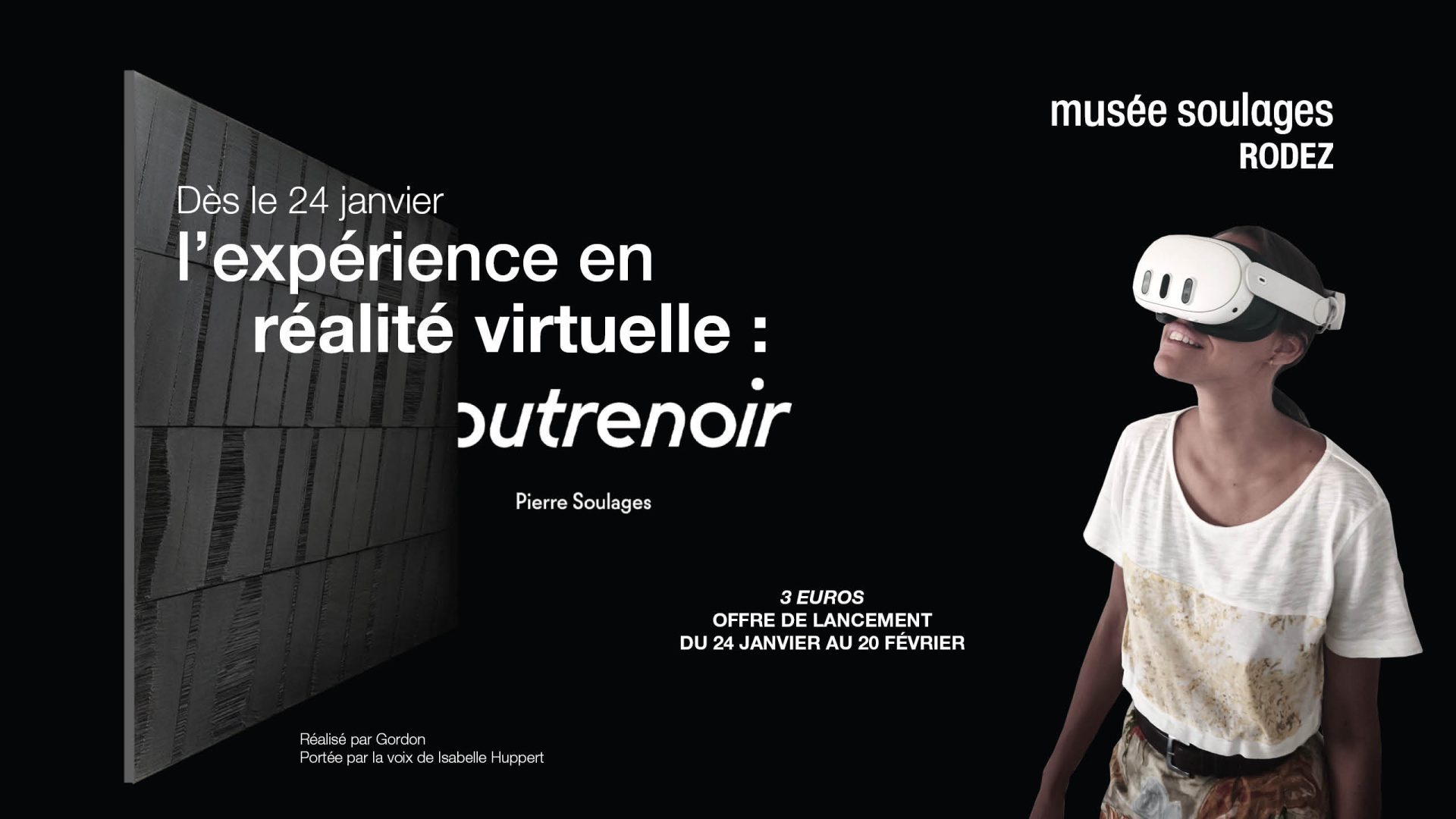 experience immersive en réalisté virtuelle au musée Soulages
